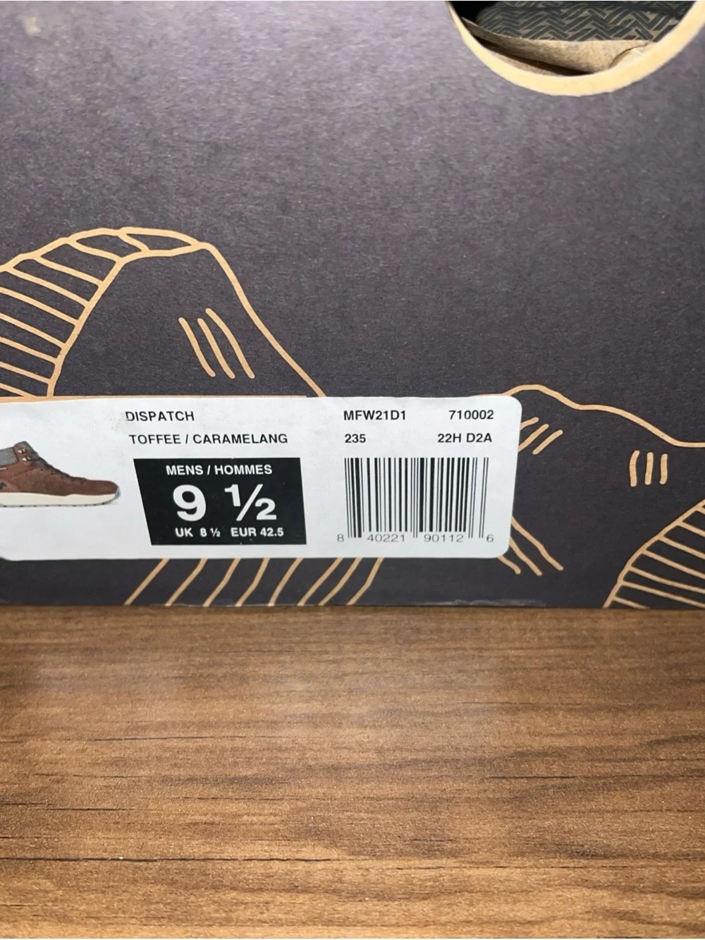 Forsake dispatch Men’s Brown Leather Mid-Top waterproof boots